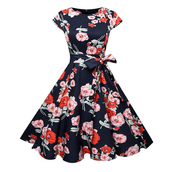 Women Summer Floral Dress