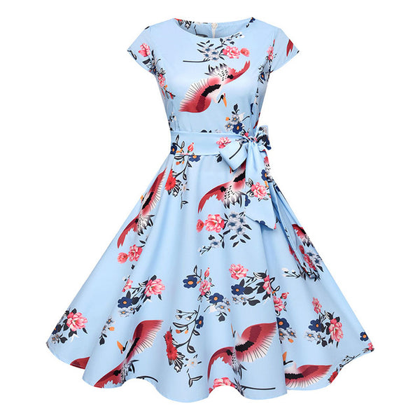 Women Summer Floral Dress