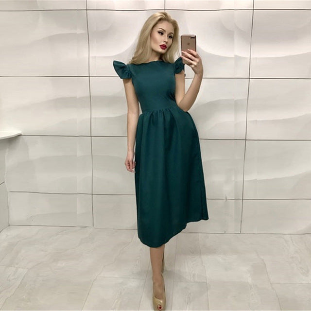 New Arrivals Summer Dress 2018 Women Elegant