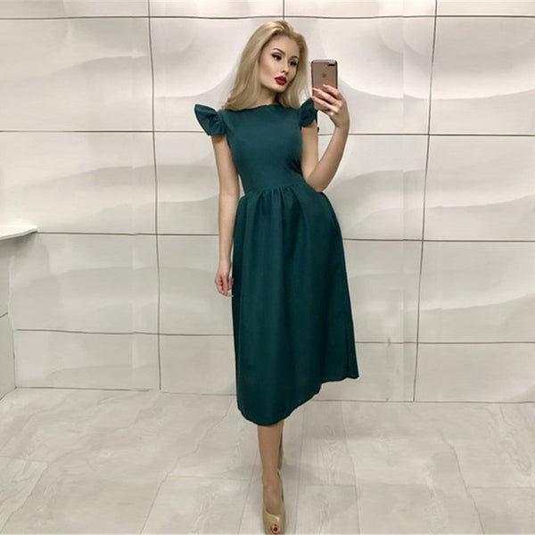 New Arrivals Summer Dress 2018 Women Elegant