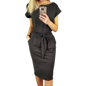 Summer Dress 2018 New Women Casual Vintage