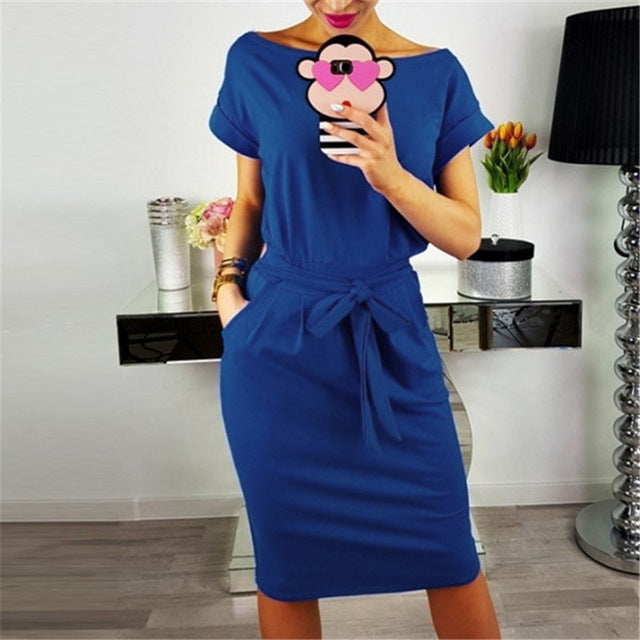 Summer Dress 2018 New Women Casual Vintage