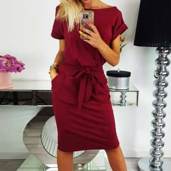 Summer Dress 2018 New Women Casual Vintage