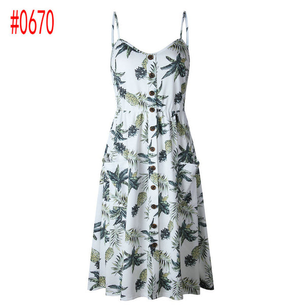 Summer Women Dress 2018 Vintage Sexy
