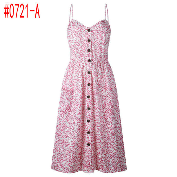Summer Women Dress 2018 Vintage Sexy