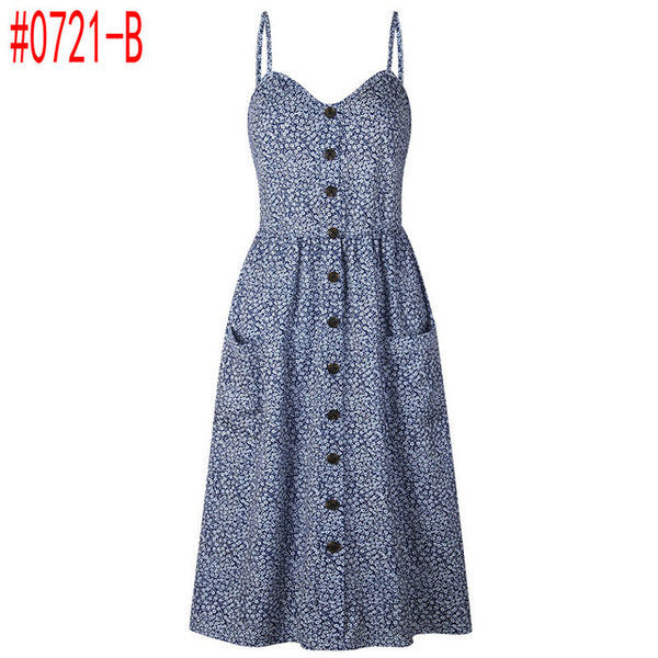 Summer Women Dress 2018 Vintage Sexy