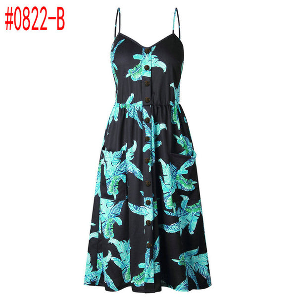 Summer Women Dress 2018 Vintage Sexy