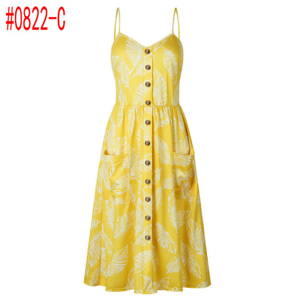 Summer Women Dress 2018 Vintage Sexy