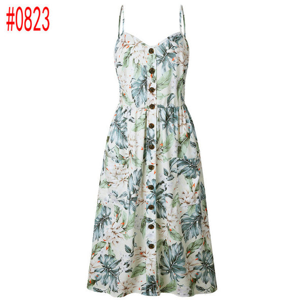 Summer Women Dress 2018 Vintage Sexy