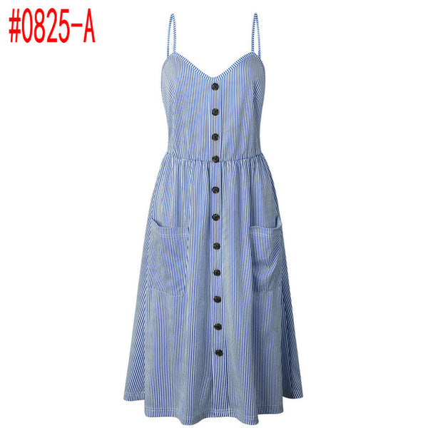 Summer Women Dress 2018 Vintage Sexy