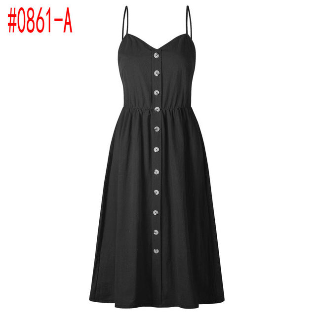 Summer Women Dress 2018 Vintage Sexy