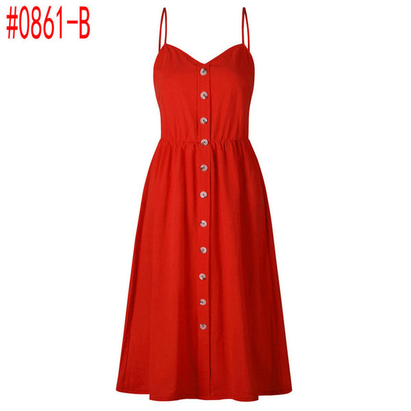 Summer Women Dress 2018 Vintage Sexy