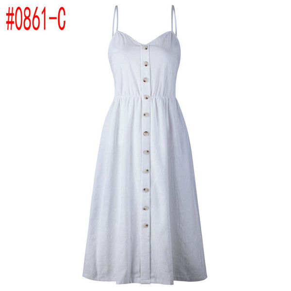 Summer Women Dress 2018 Vintage Sexy