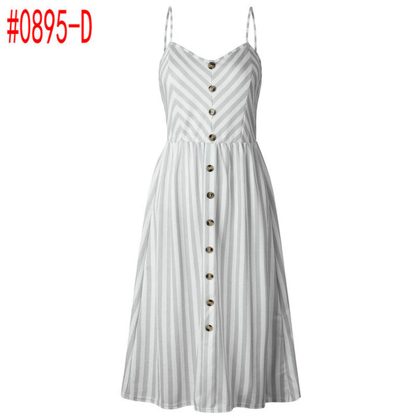 Summer Women Dress 2018 Vintage Sexy