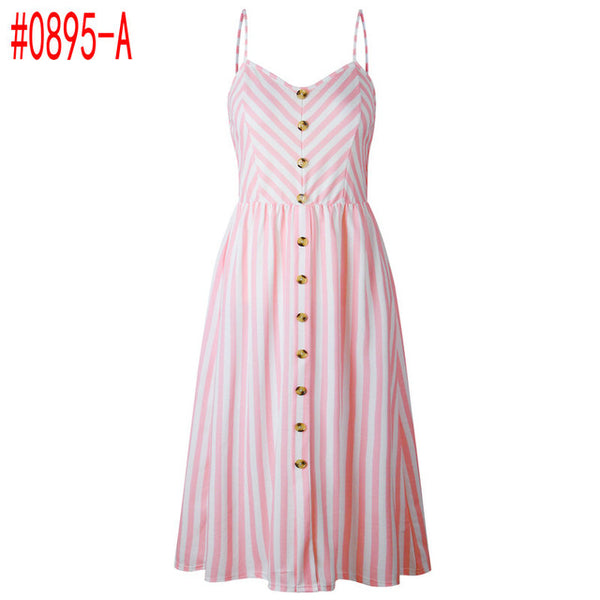 Summer Women Dress 2018 Vintage Sexy