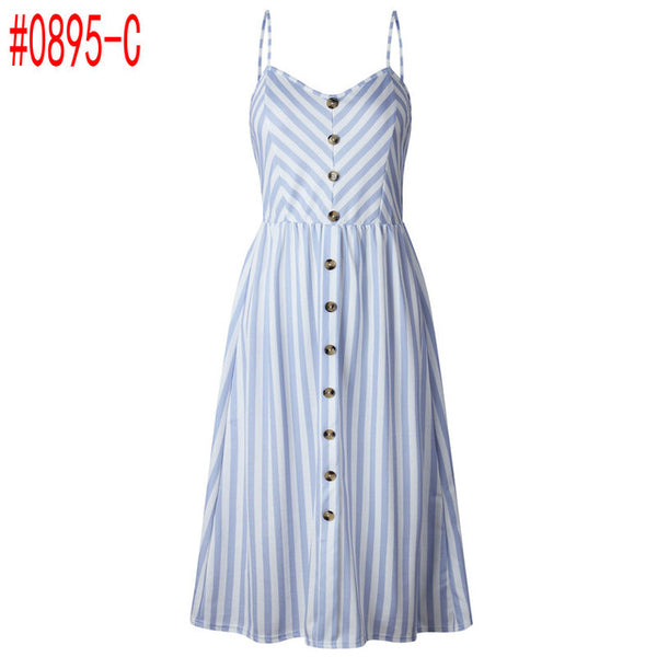 Summer Women Dress 2018 Vintage Sexy