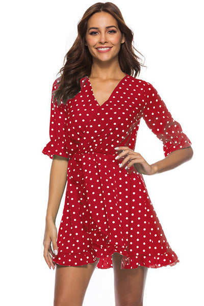 Sexy Mini Dress Casual 2018 Summer Women Ruffles